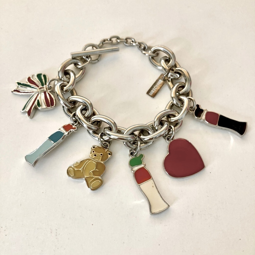 Moschino Timeless Charm Bracelet VTG
